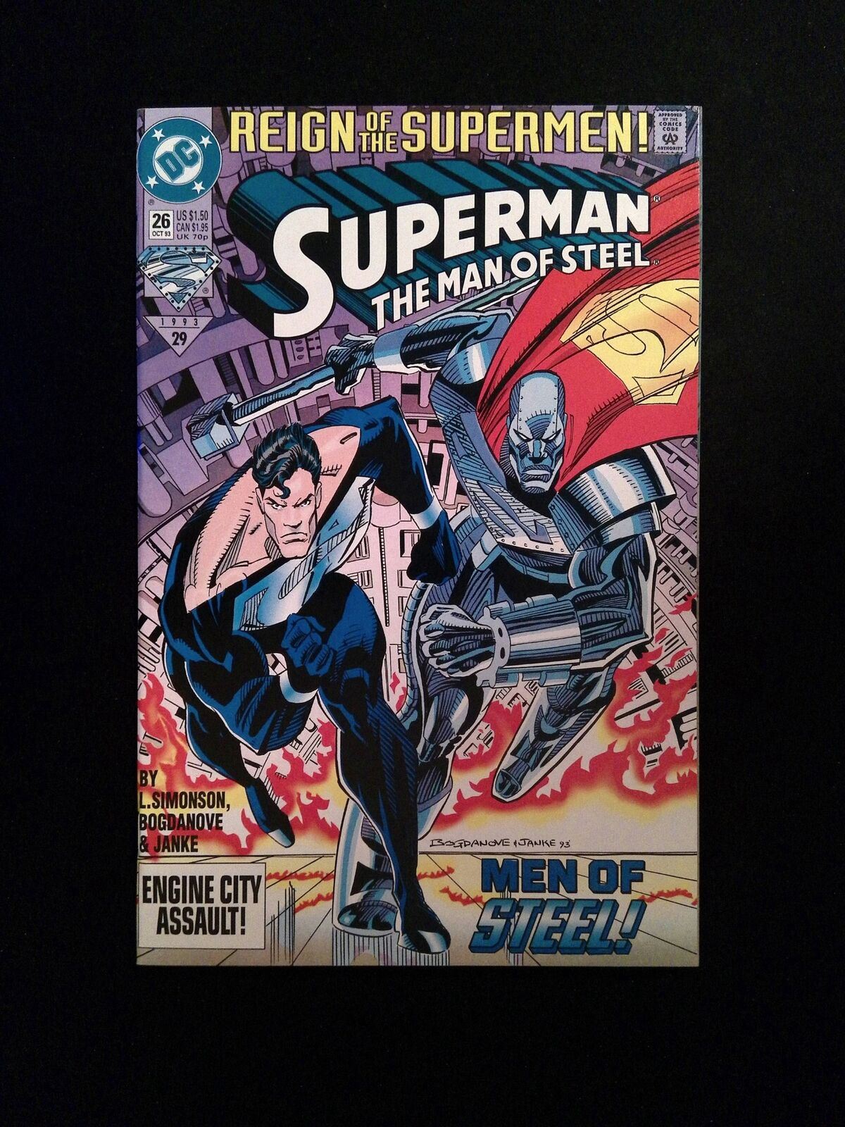 Superman The Man of Steel #26  DC Comics 1993 NM