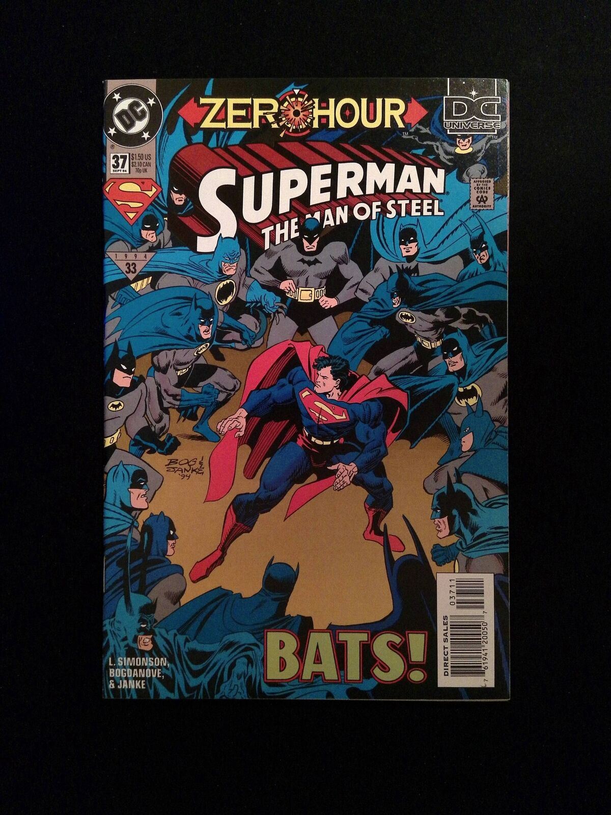 Superman The Man of Steel #37  DC Comics 1994 NM-