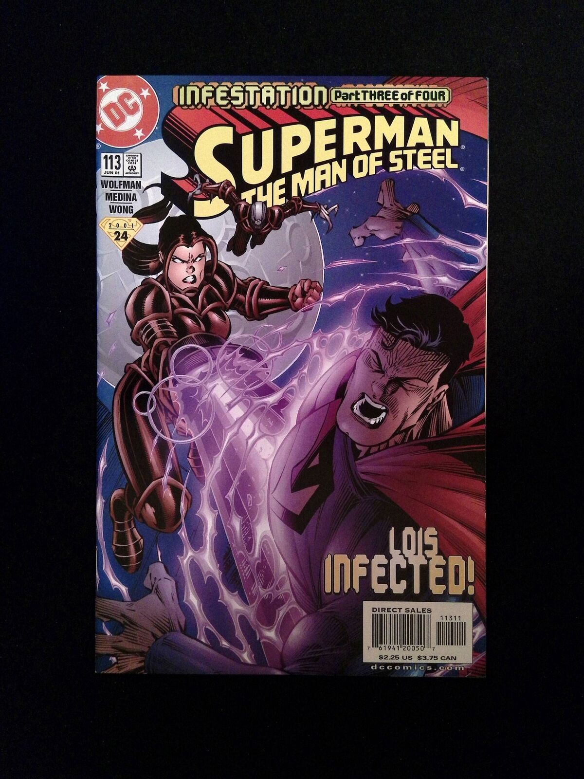 Superman The Man of Steel #113  DC Comics 2001 NM