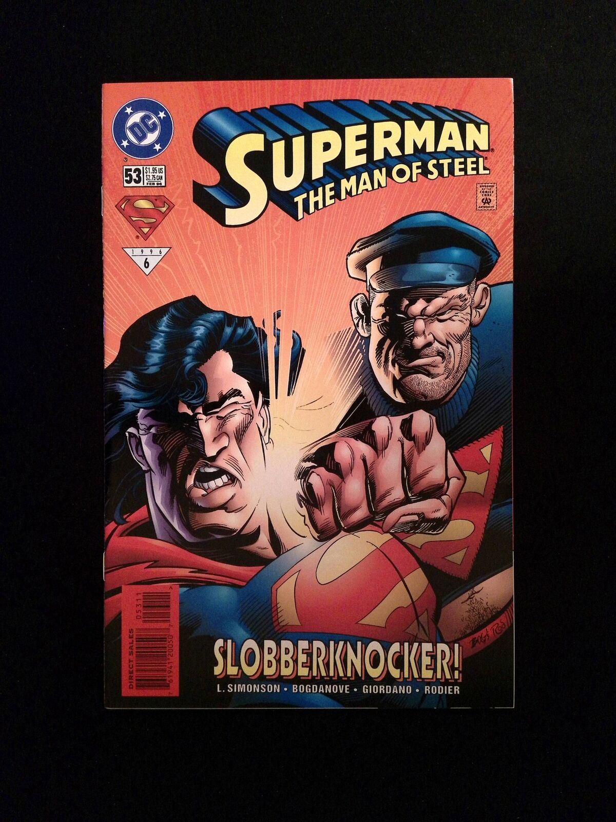 Superman The Man of Steel #53  DC Comics 1996 NM