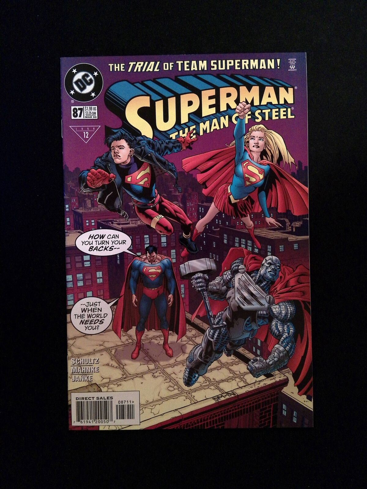 Superman The Man of Steel #87  DC Comics 1999 NM