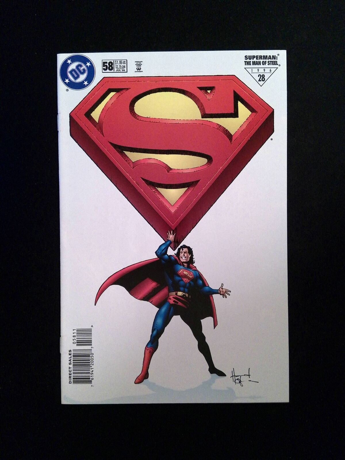 Superman The Man of Steel #58  DC Comics 1996 NM