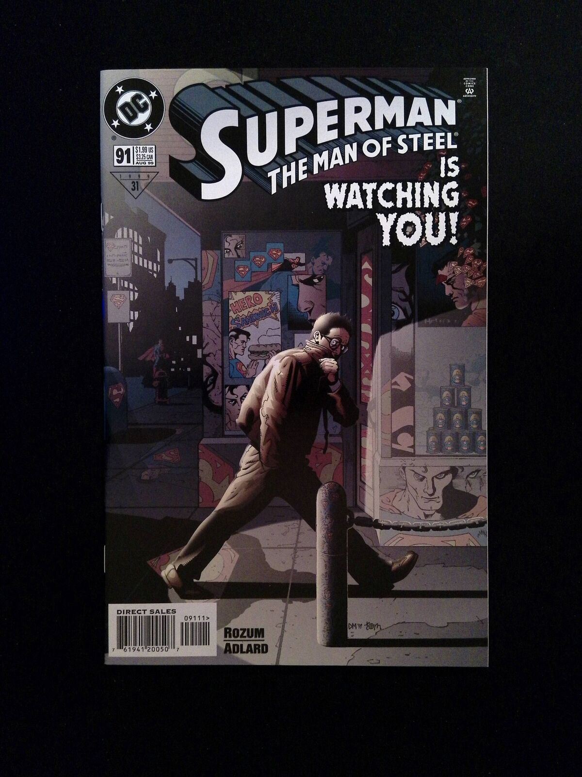 Superman The Man of Steel #91  DC Comics 1999 NM-