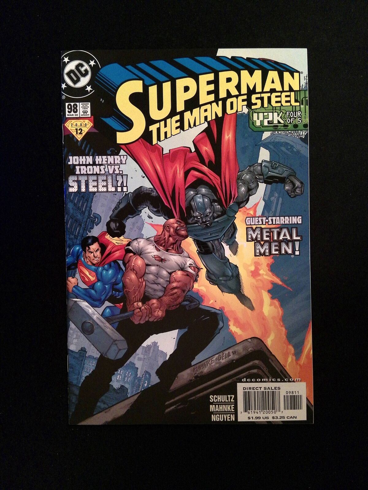 Superman The Man of Steel #98  DC Comics 2000 NM