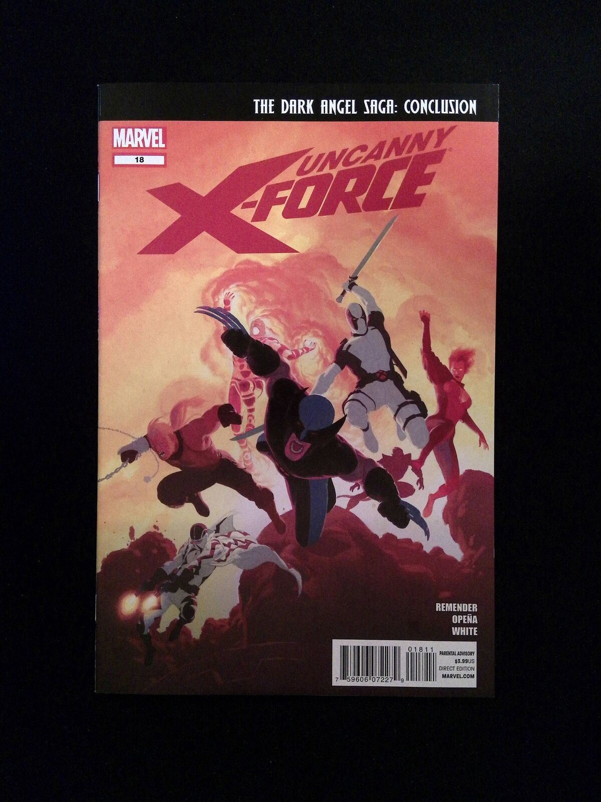 Unncany X-Force #18A.U  MARVEL Comics 2012 VF/NM  Variant