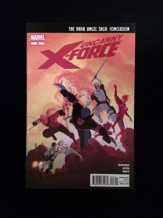 Unncany X-Force #18A.U  MARVEL Comics 2012 VF/NM  Variant