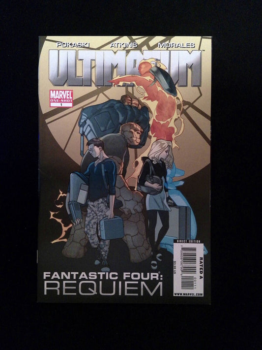 Ultimatum  Fantastic Four  Requiem #1  MARVEL Comics 2009 VF+