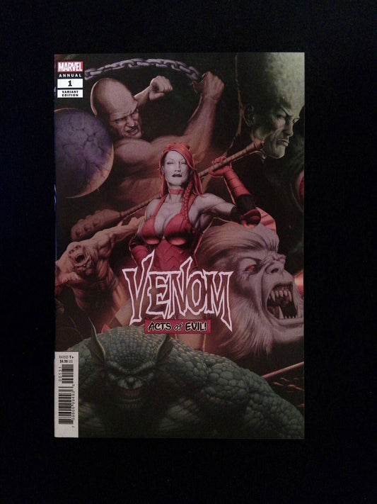 Venom Annual #1C  MARVEL Comics 2019 VF+  Variant