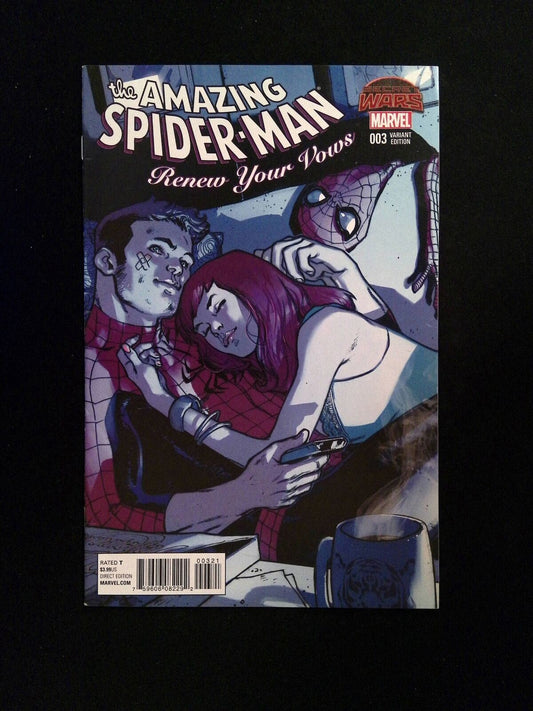 Amazing Spider-Man Renew Your Vows #3B  MARVEL 2015 VF/NM PICHELLI VARIANT