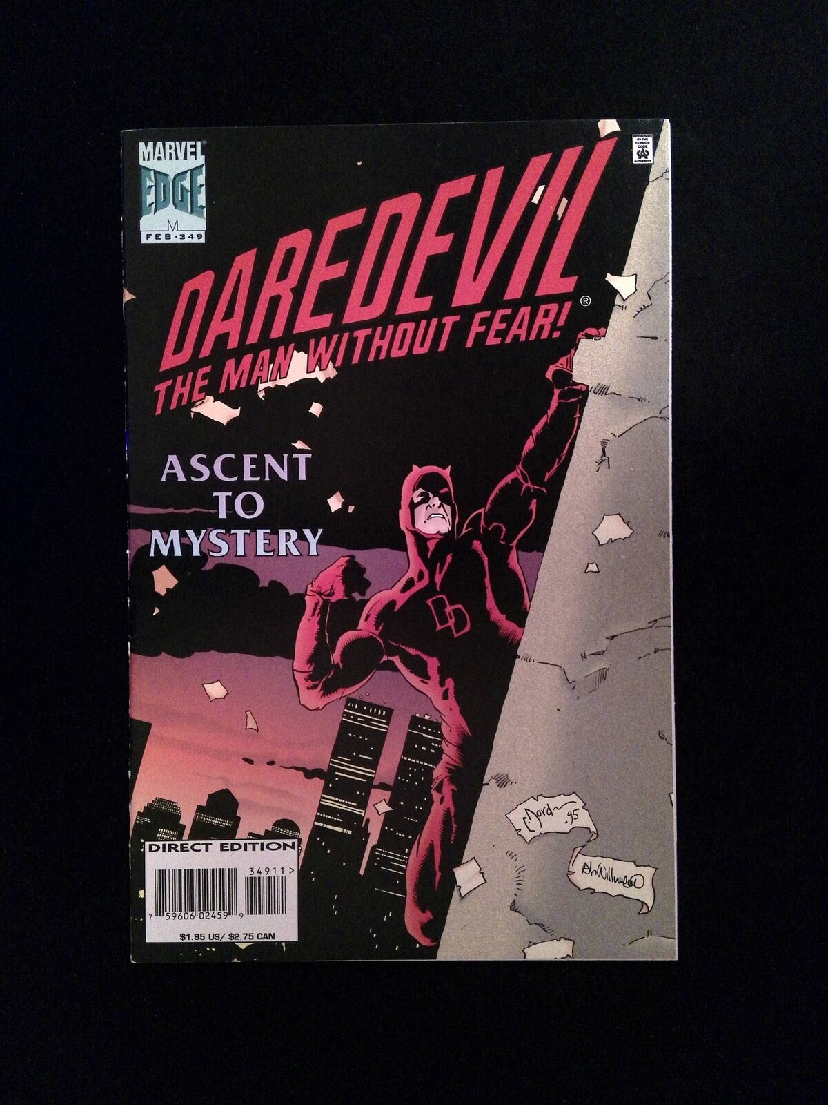 Daredevil #349  Marvel Comics 1996 VF+