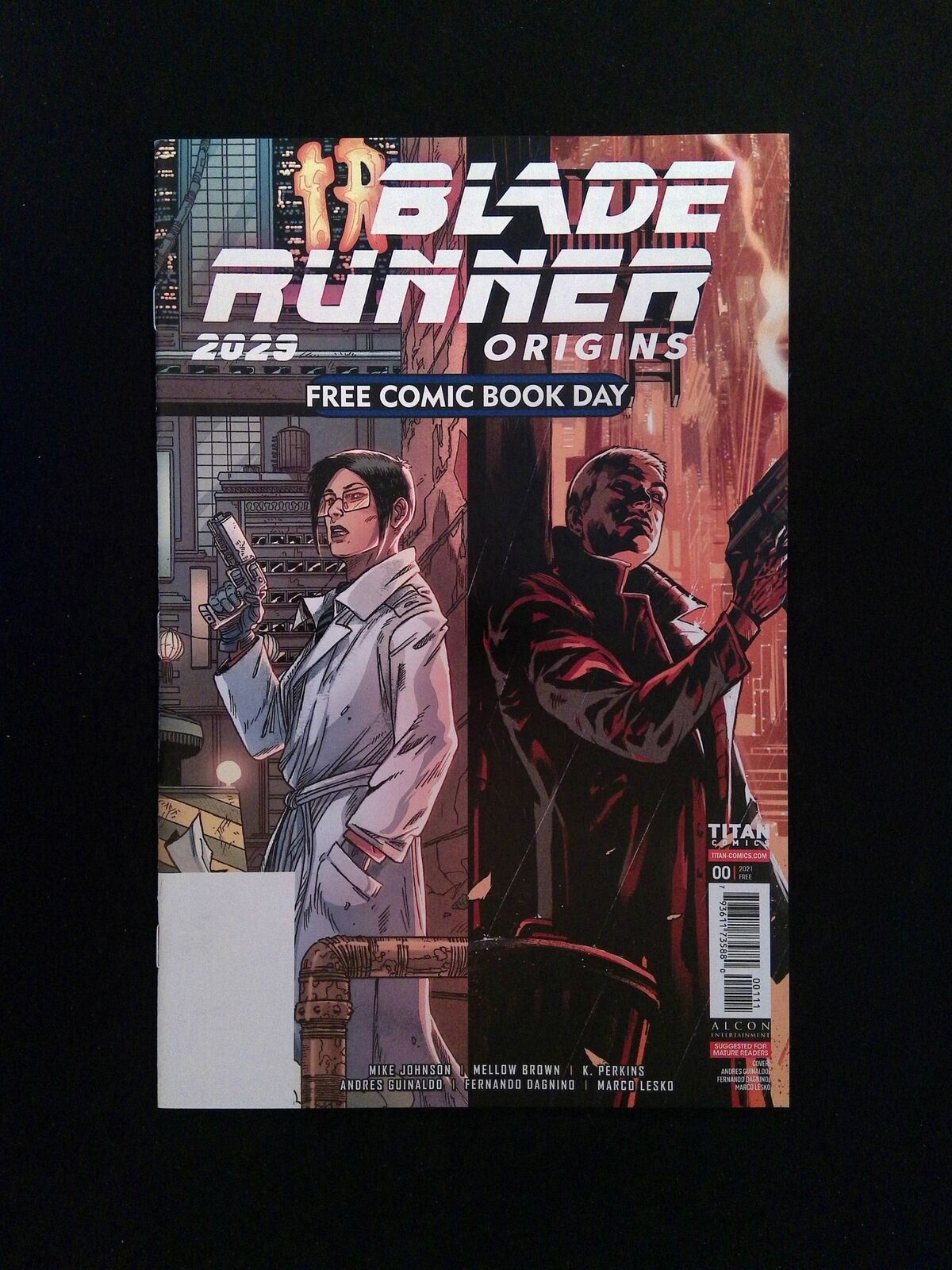 Blade Runner FCBD #0  TITAN Comics 2021 NM-