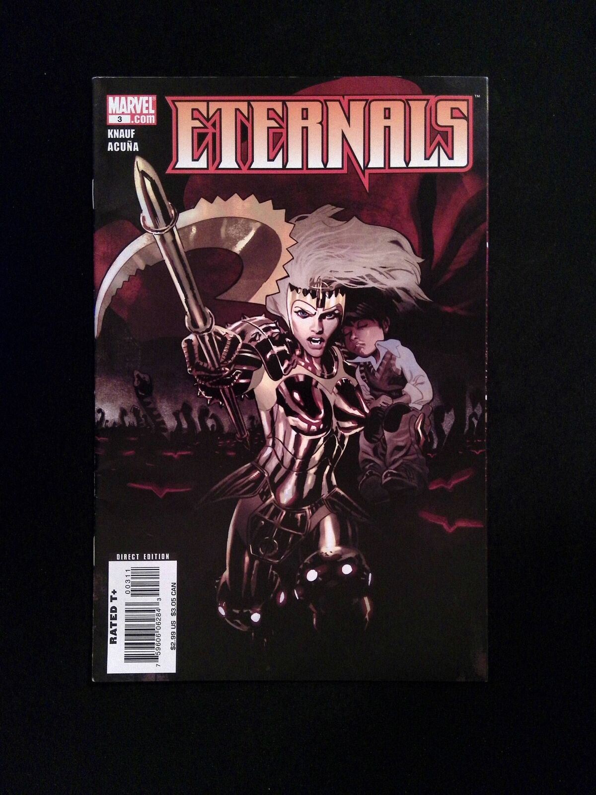 Eternals #3 (4th Series) Marvel Comics 2008 VF+