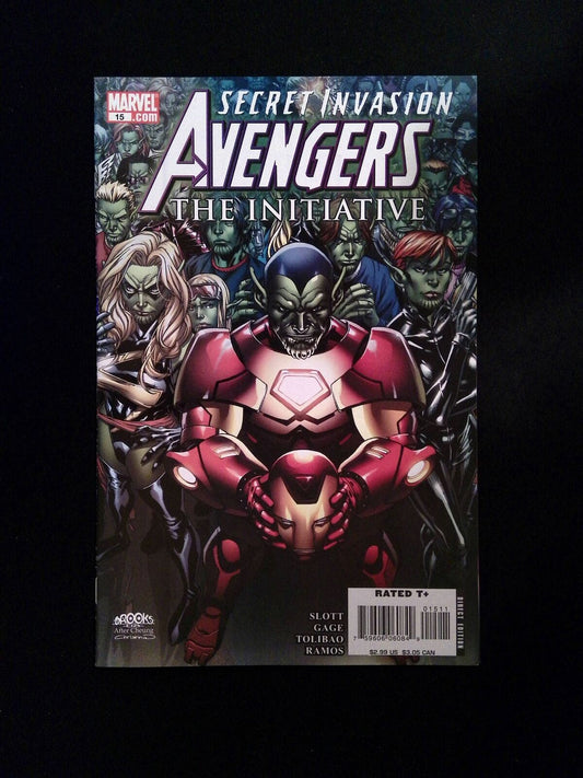 Initiative Avengers #15  MARVEL Comics 2008 NM-