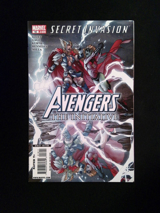 Initiative Avengers #18  MARVEL Comics 2008 NM