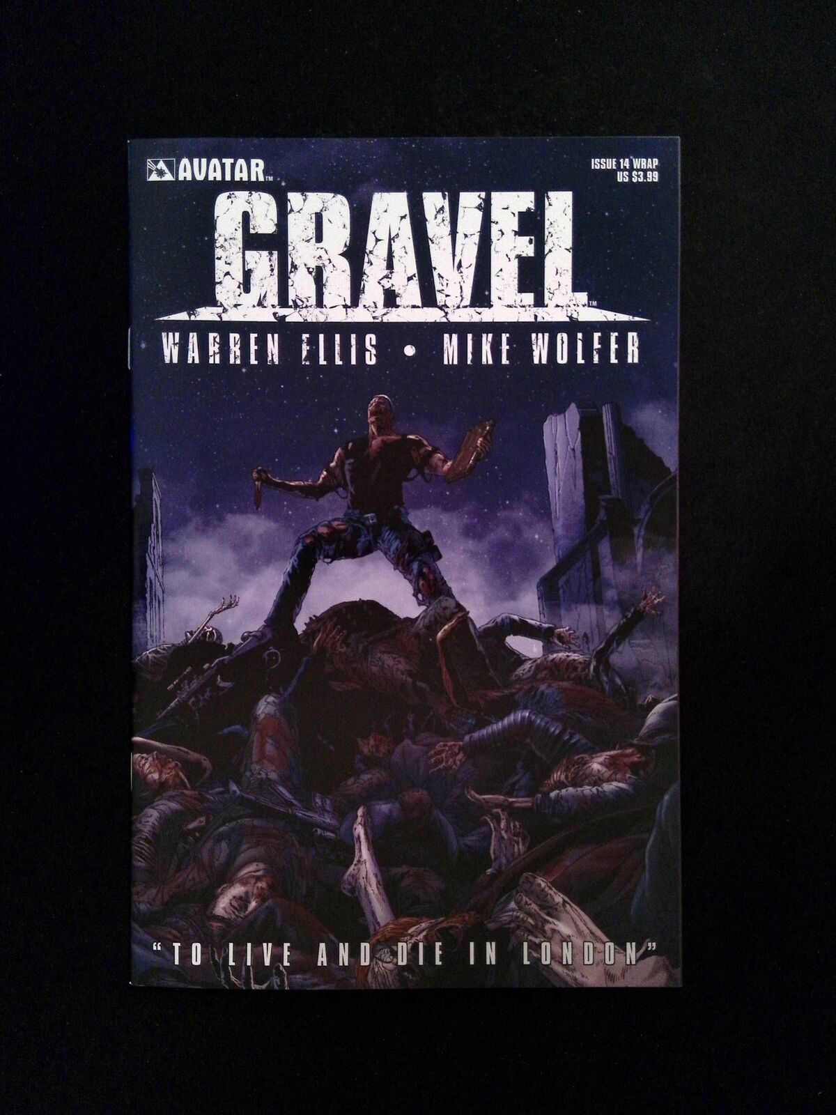 Gravel #14B  AVATAR Comics 2009 NM+  JIMENEZ VARIANT