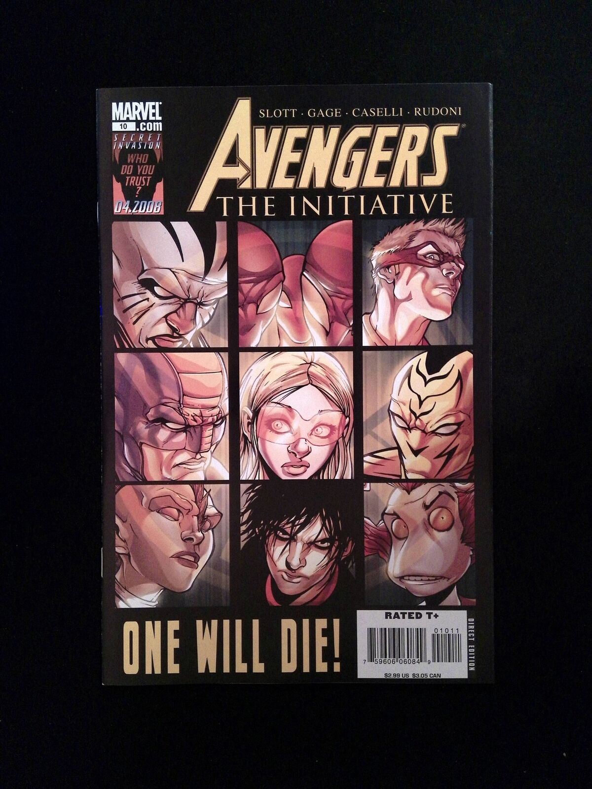 Initiative Avengers #10  MARVEL Comics 2008 NM-