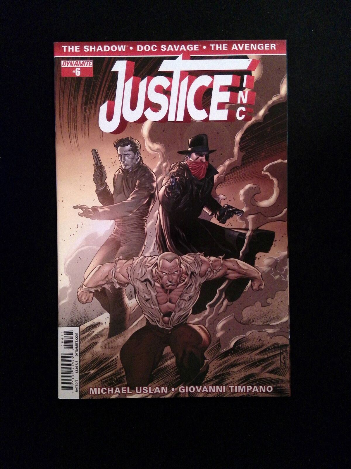 Justice Inc #6D  DYNAMITE Comics 2015 VF/NM  SYAF VARIANT
