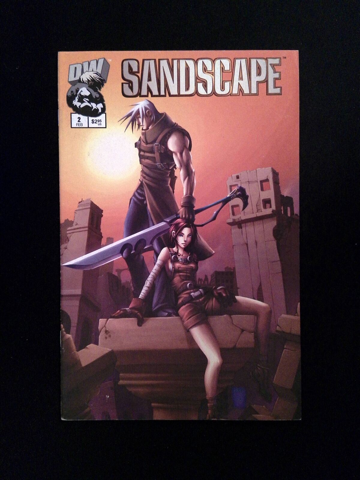 Sandscape #2  Dreamwave Comics 2003 VF+