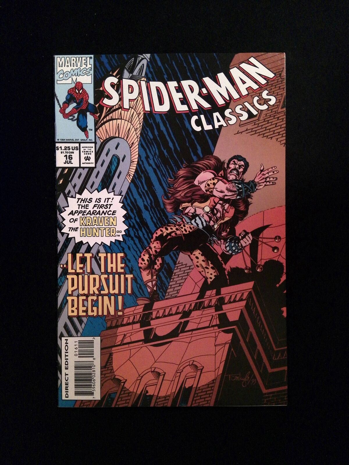 Spider-Man Classics #16  Marvel Comics 1994 NM