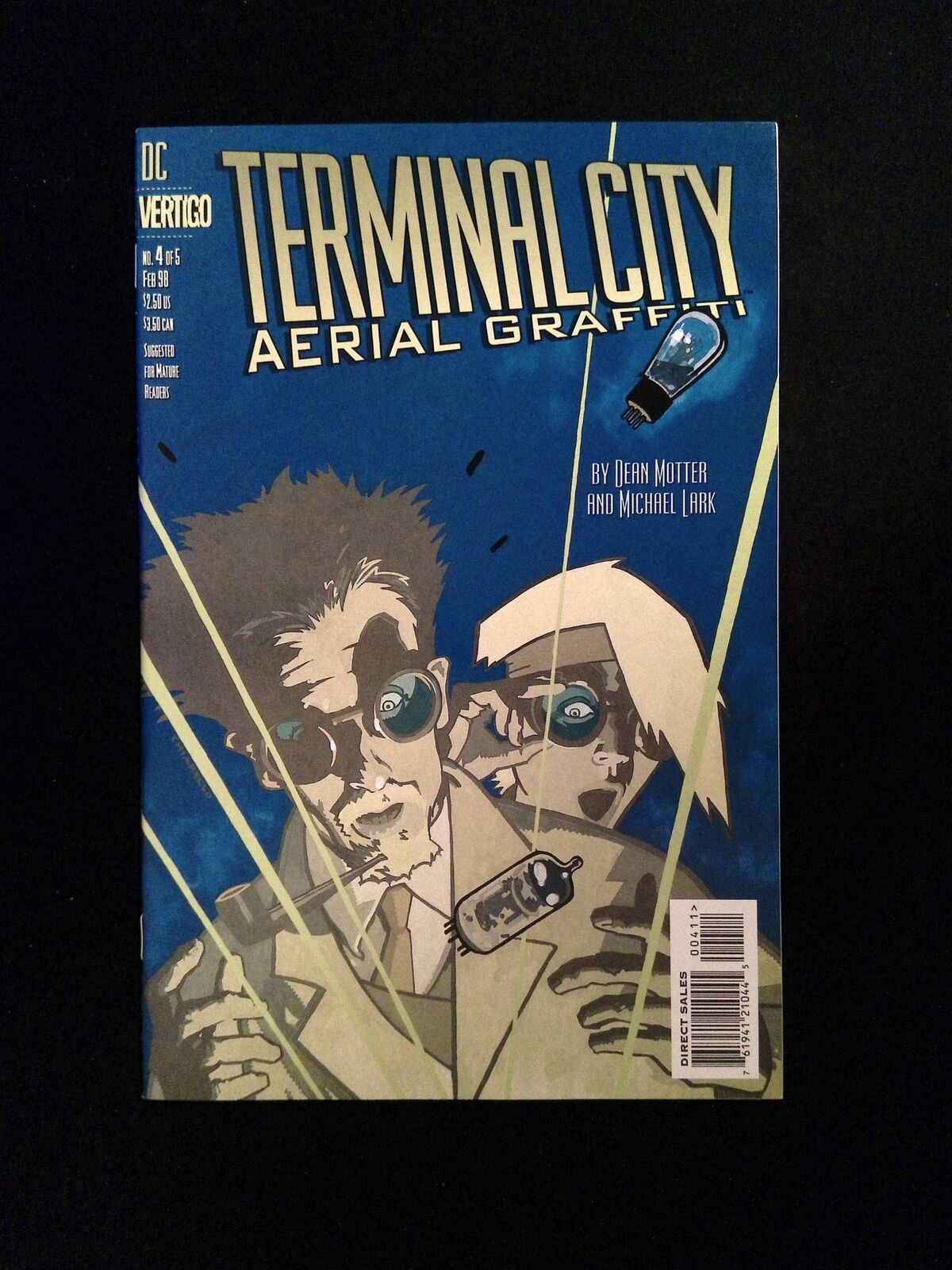 Terminal City Aerial Graffiti #4  DC/Vertigo Comics 1997 NM