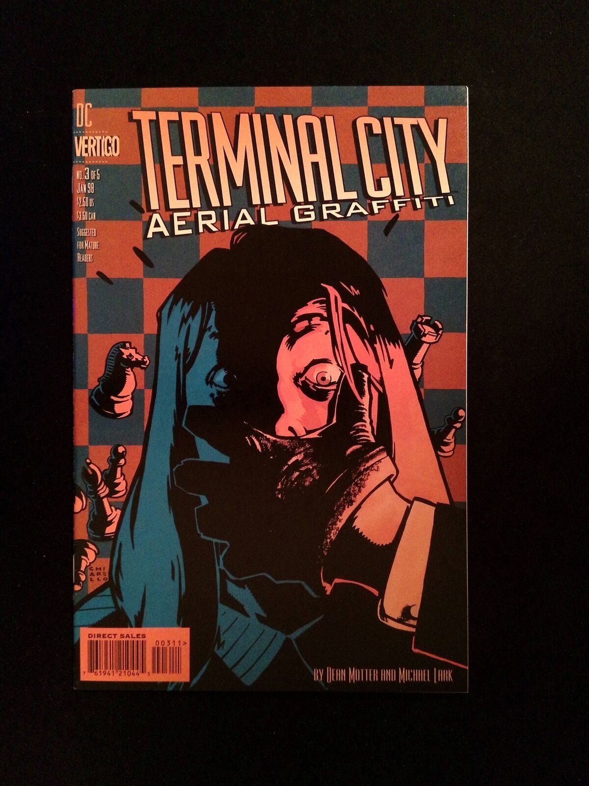 Terminal City Aerial Graffiti #3  DC/Vertigo Comics 1997 NM-