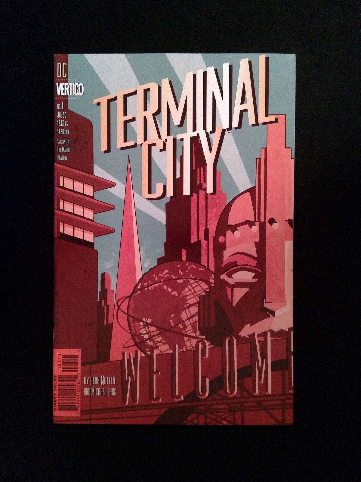 Terminal City #1  DC/Vertigo Comics 1996 VF/NM