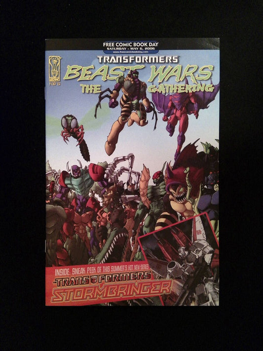 Transformers Beast Wars The Gathering #2006  IDW Comics 2006 NM-  FCBD