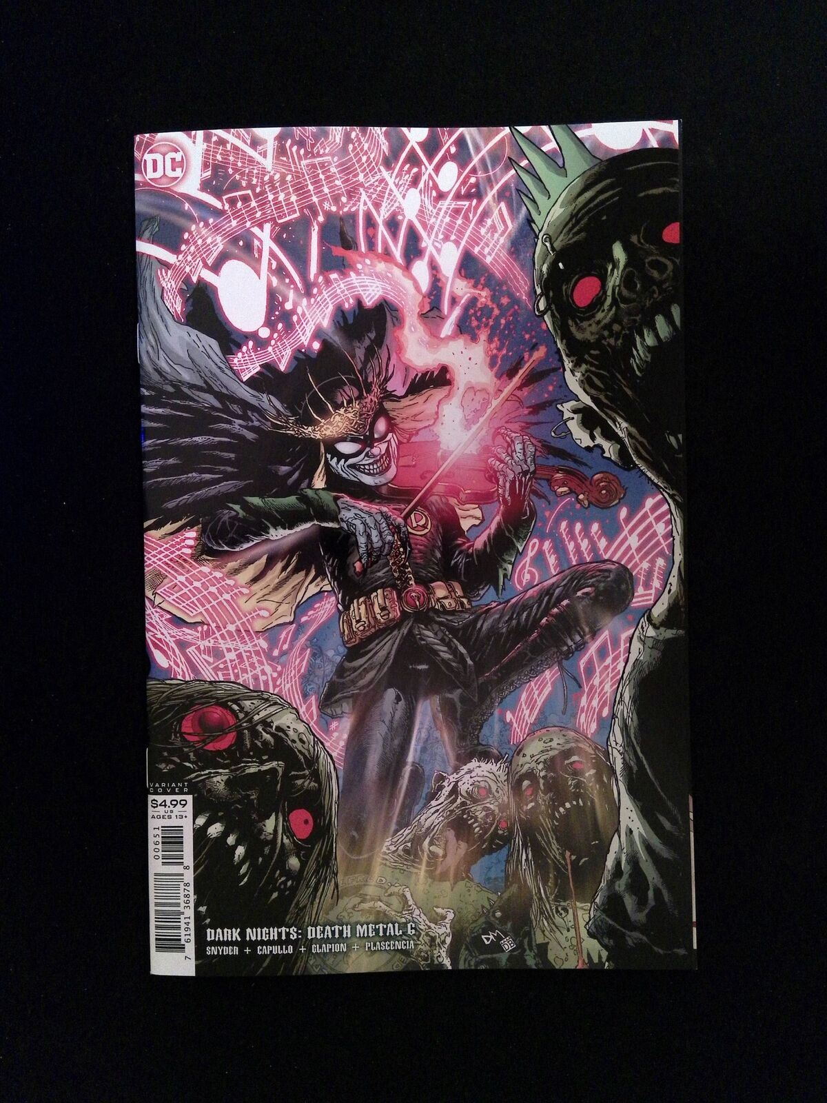 Dark Night Death Metal #6E  DC Comics 2021 NM+  Variant