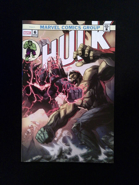 Hulk #6UNKNOWN.A  MARVEL Comics 2022 NM  Variant