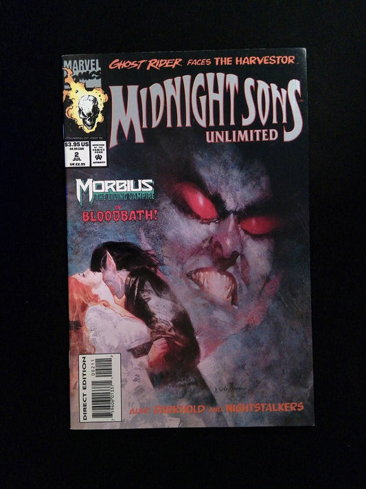 Midnight Sons Unlimited #2  MARVEL Comics 1993 NM