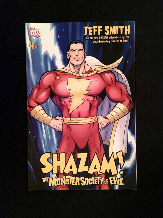 Shazam  The Monster  Society of Evil #4  DC Comics 2007 NM+  Variant