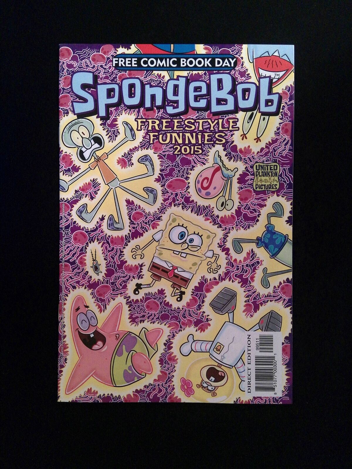 Spongebob Freestyle Funnies FCBD #2015  PLANKTON PICTURES Comics 2015 NM+