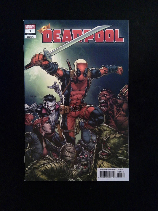 Deadpool #1B  Marvel Comics 2020 NM-  Finch Variant