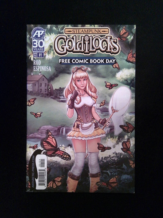 Steampunk Goldilocks FCBD #1  ANTERTIC PRESS Comics 2015 NM-