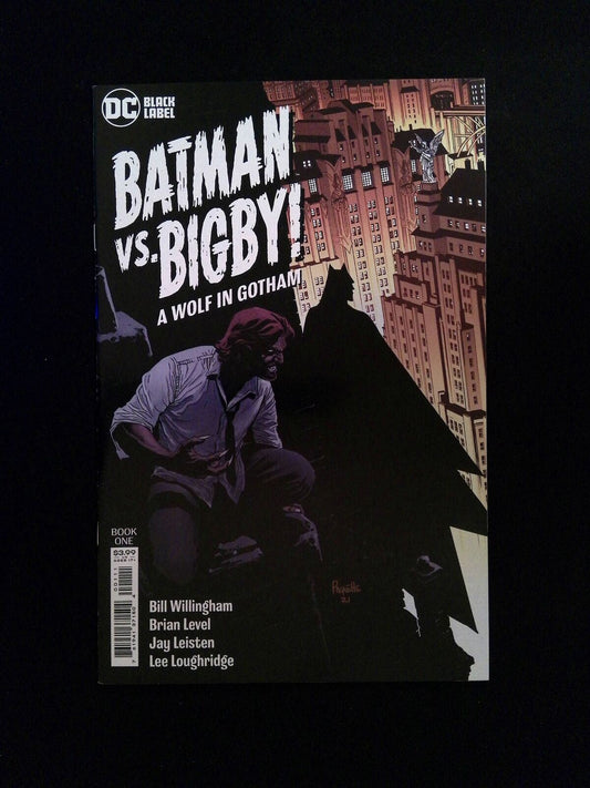 Batman vs  Bigby A Wolf  in Gotham #1A  DC Comics 2021 NM-