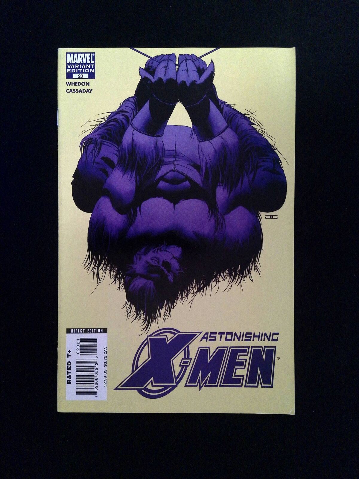 X-Men Astonishing #20B (3RD SERIES) MARVEL Comics 2007 NM-  CASSADAY VARIANT