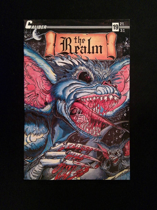 Realm #19  ARROW/CALIBER Comics 1990 VF+