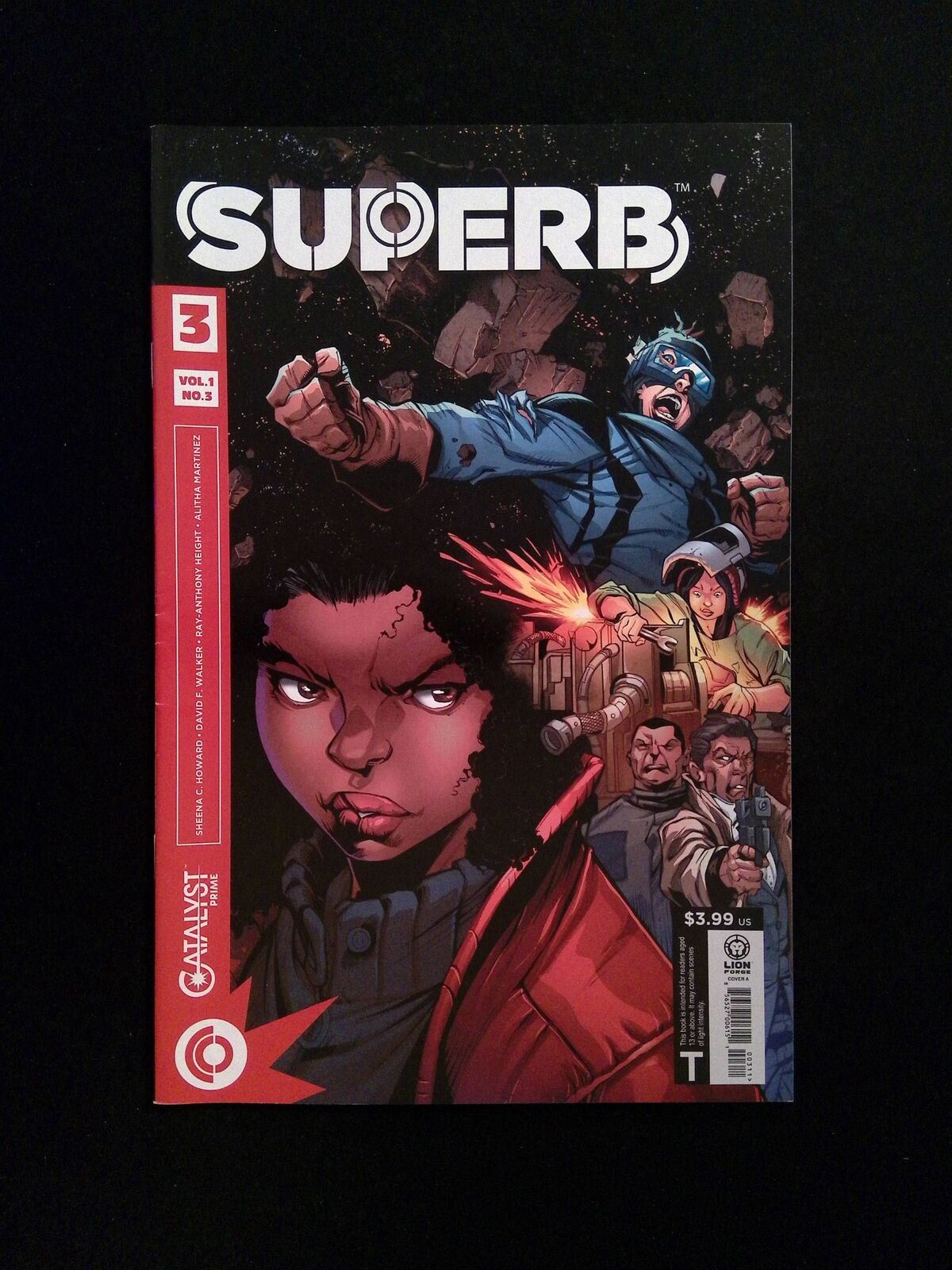 Superb Catalyst Prime #3  LION Comics 2017 VF+