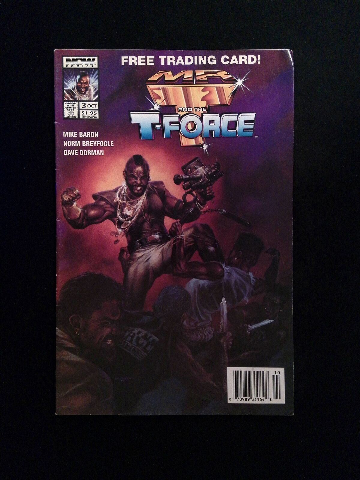 Mr T And T-Force #3  NOW Comics 1993 VF+ NEWSSTAND