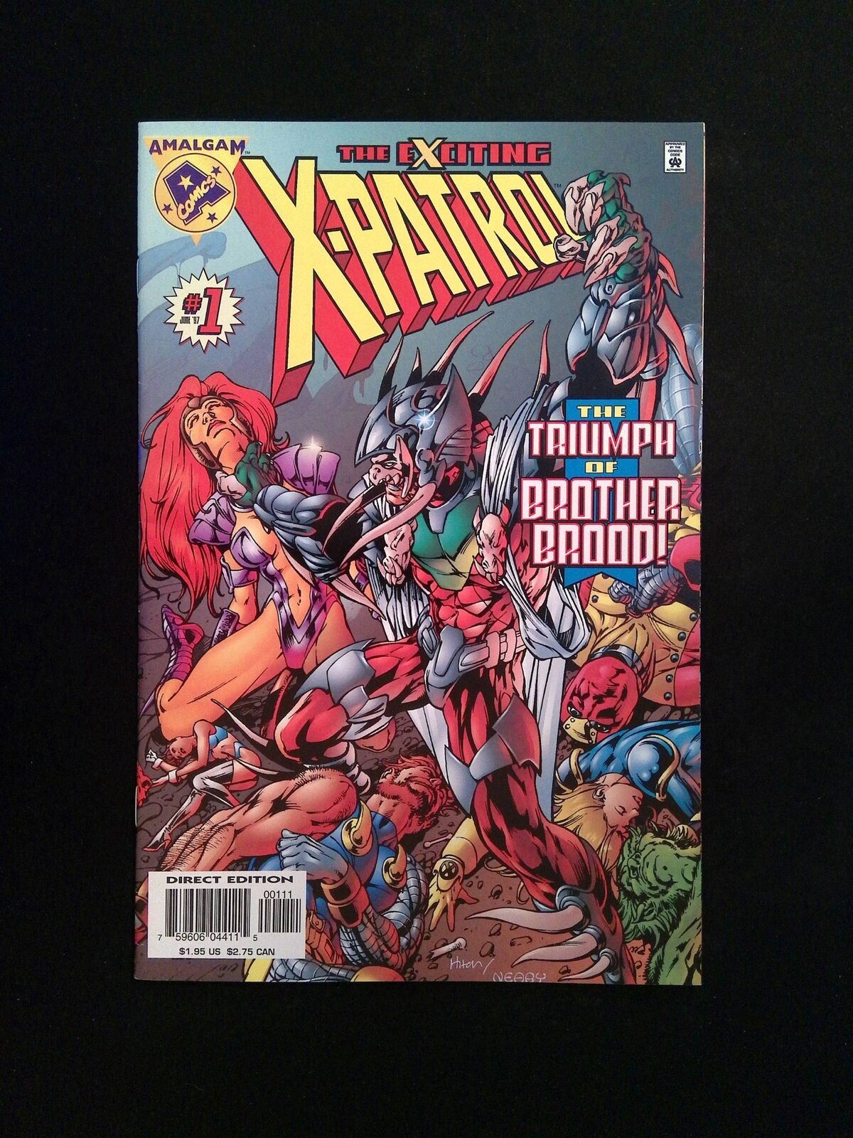 Exciting X-Patrol #1  MARVEL/DC Comics 1997 VF+