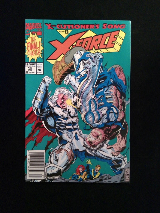 X-Force #18U  MARVEL Comics 1993 VF+ NEWSSTAND