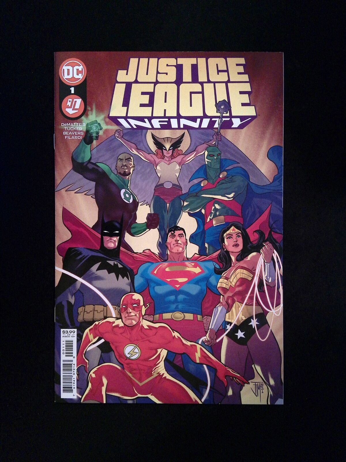 Justice League Infinity #1A  DC Comics 2021 NM-