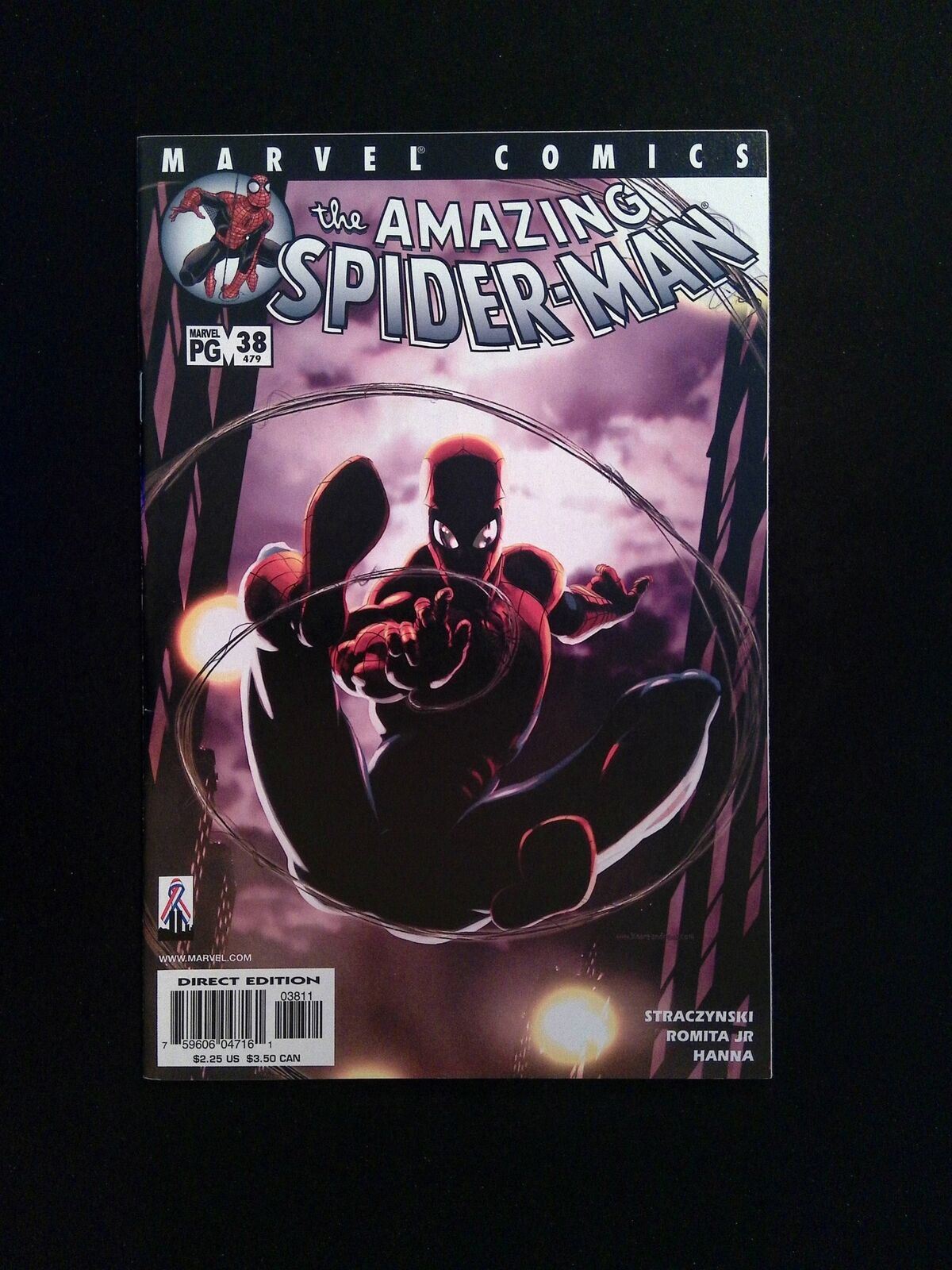 Amazing Spider-Man #38 (2ND SERIES) MARVEL Comics 2002 VF+