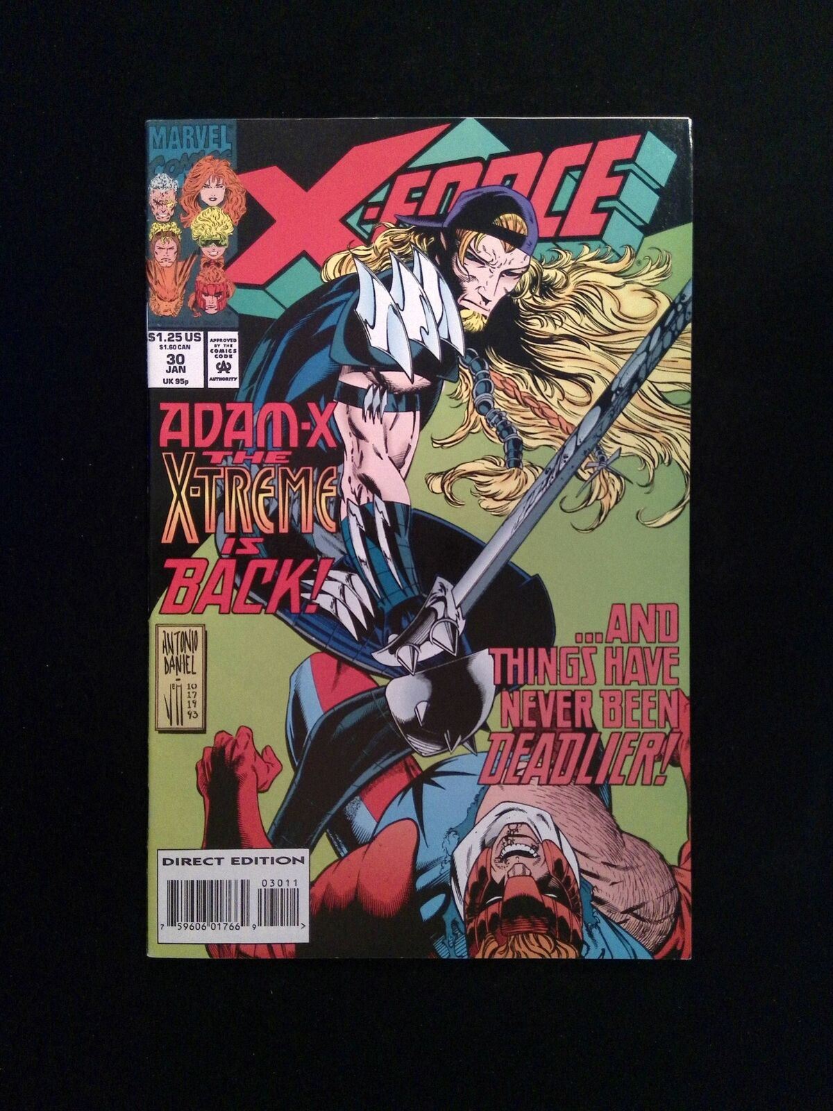 X-Force #30  MARVEL Comics 1994 VF/NM