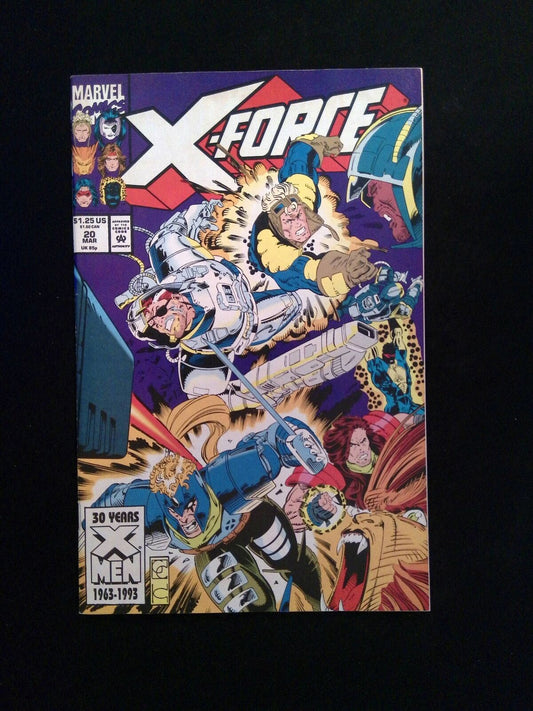 X-Force #20  MARVEL Comics 1993 VF+