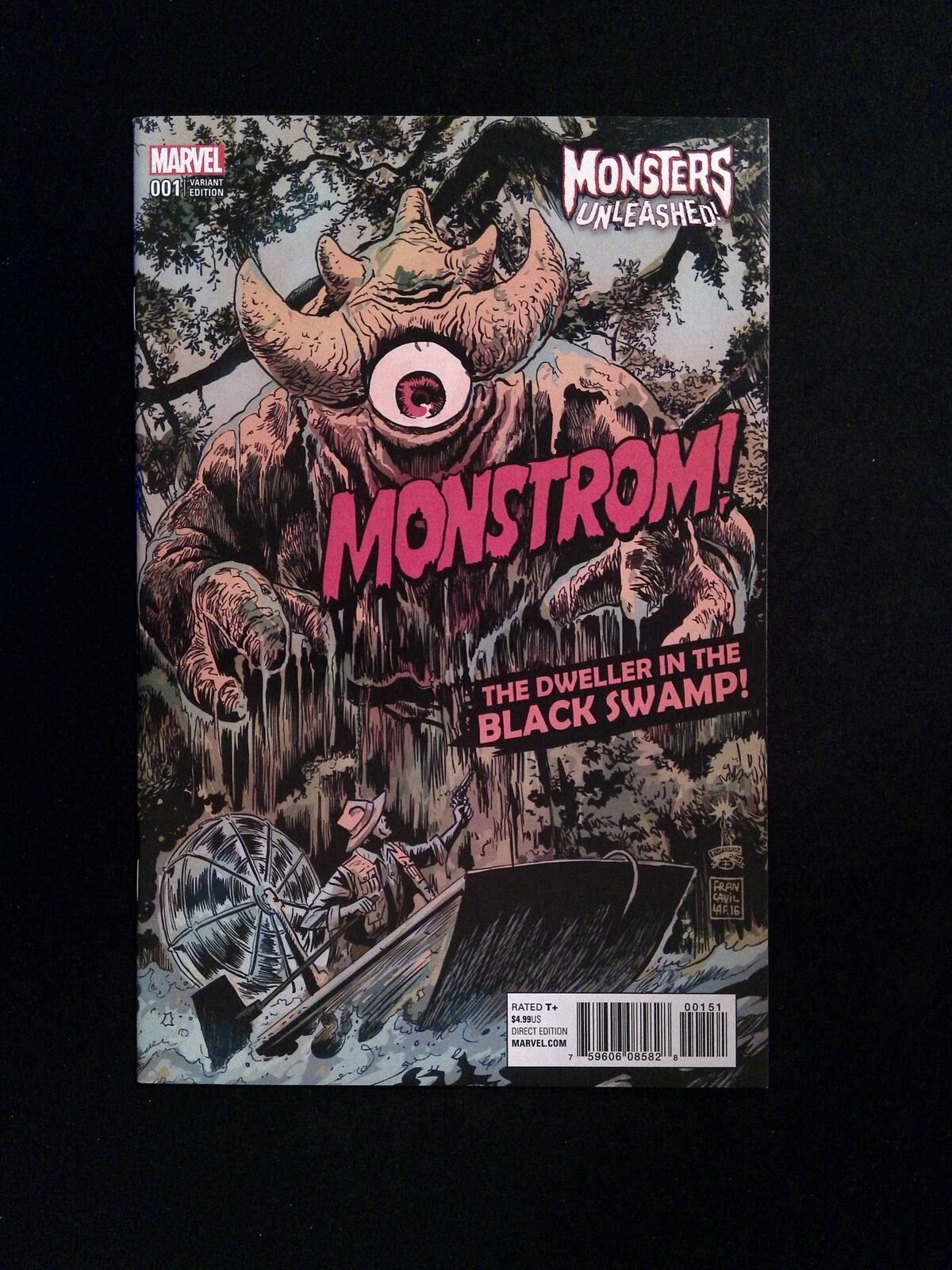 Monsters Unleashed #1C  MARVEL Comics 2017 NM  Variant