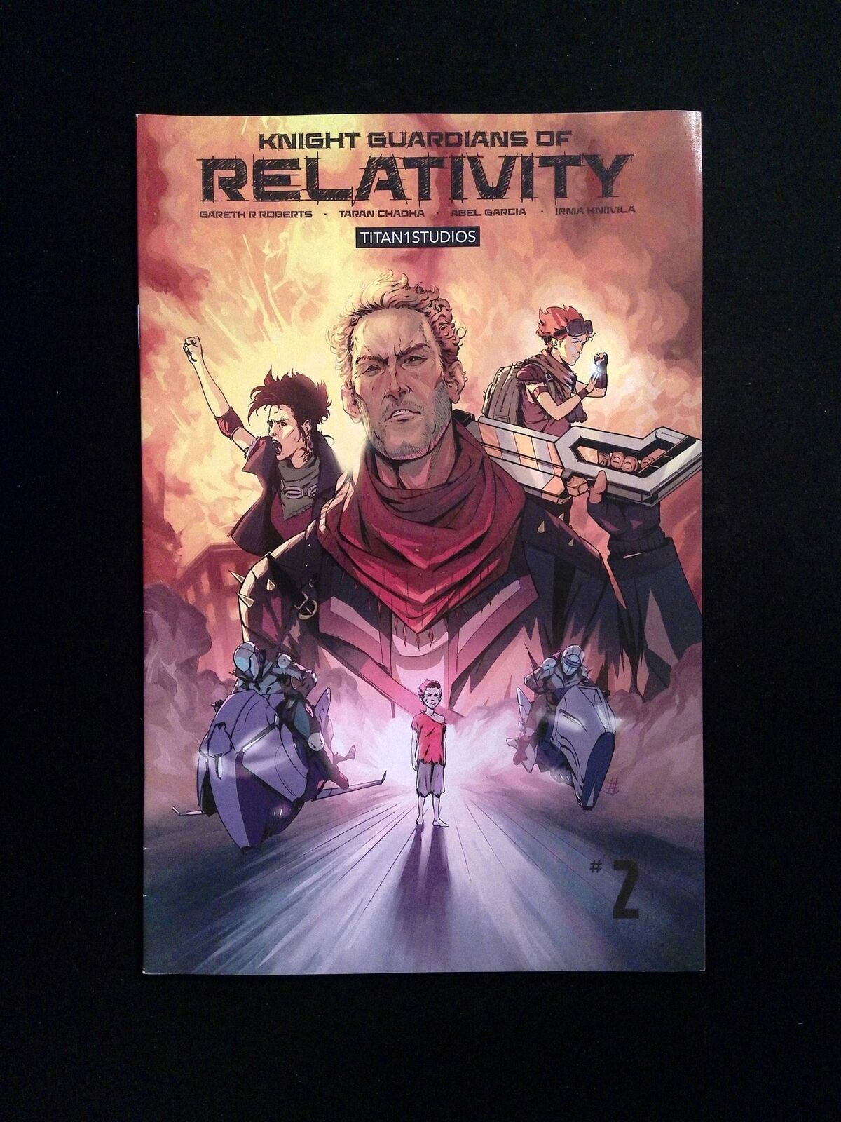 Knight Guardians Of Relativity #2  TITAN STUDIOS Comics 2017 VF+