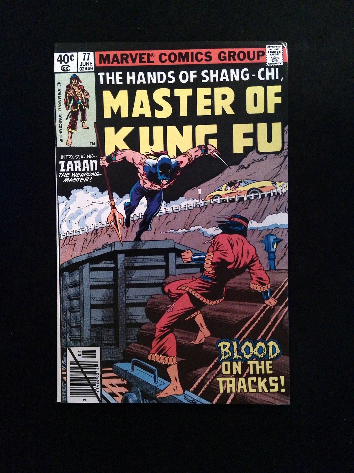 Master Of Kung Fu #77  Marvel Comics 1979 VF/NM Newsstand