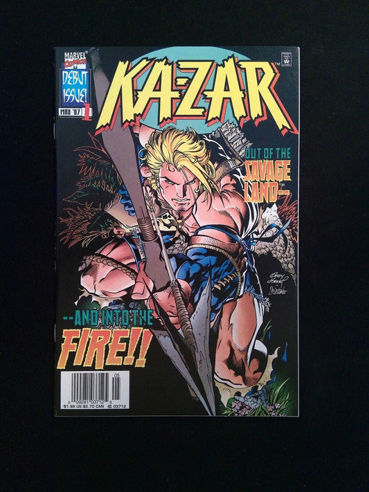 Ka-Zar #1 (3RD SERIES) MARVEL Comics 1997 VF+ NEWSSTAND