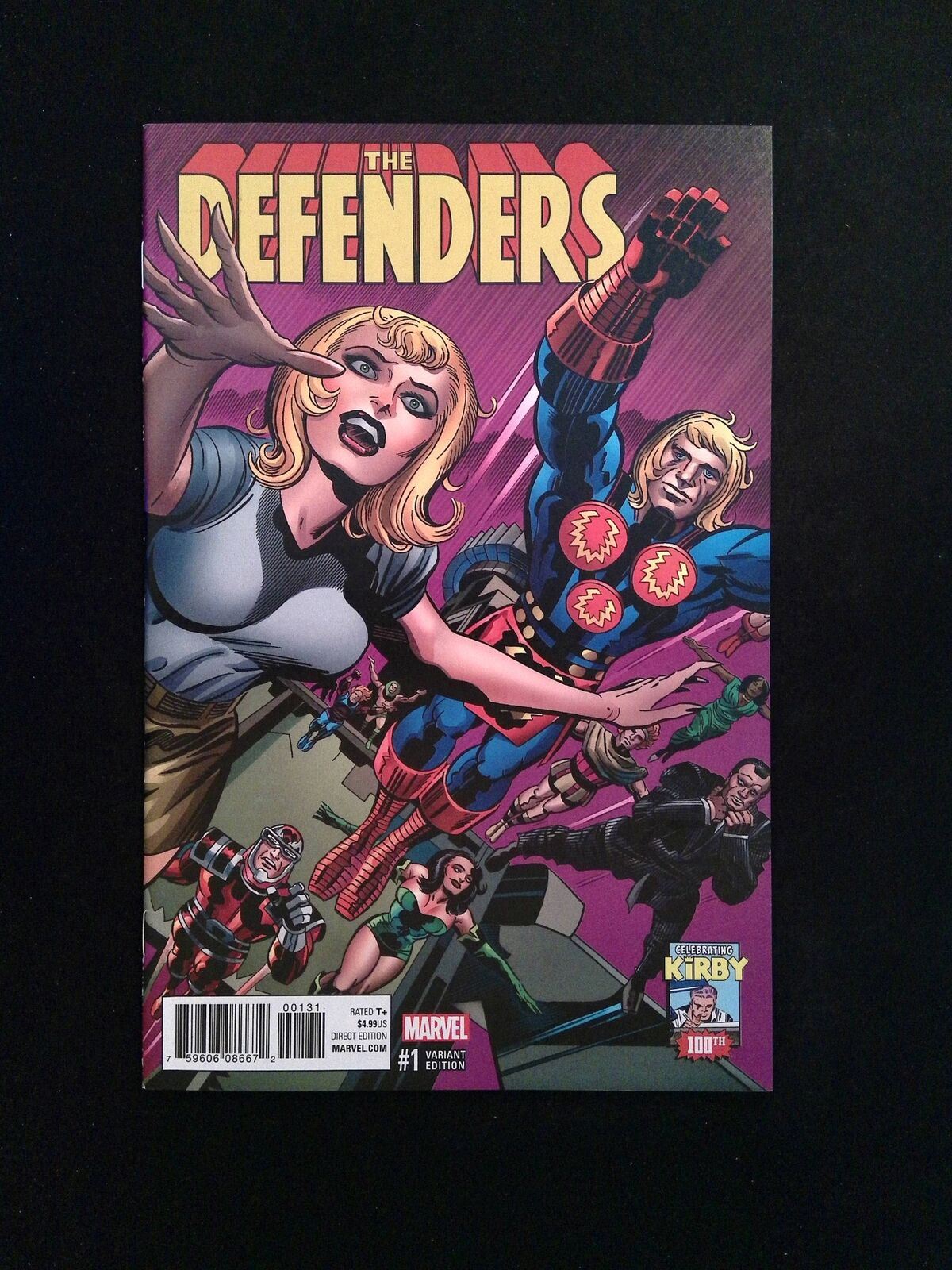 Defenders #1D  MARVEL Comics 2017 NM  KIRBY VARIANT